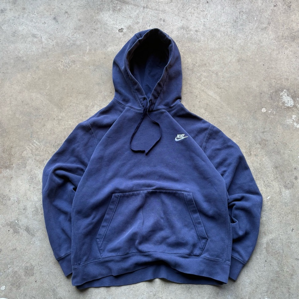 Nike Men's Navy Hoodie Sweater